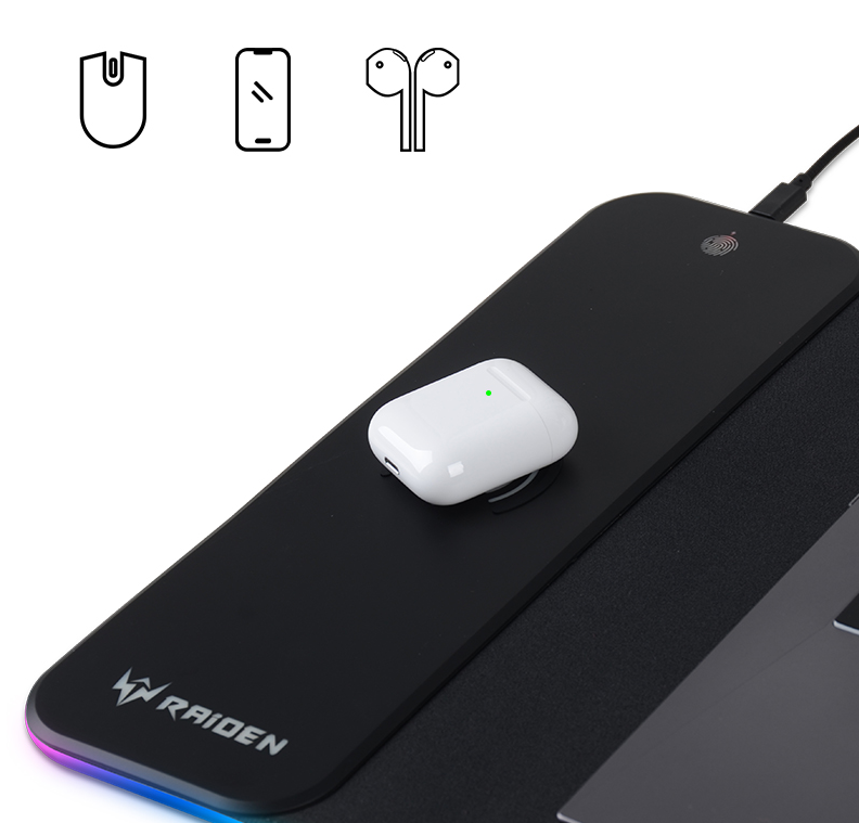 Wireless charging mouse pad - Niche Vista