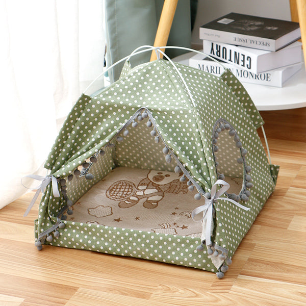 Pet Tent House Enclosed Pet Bed - Niche Vista