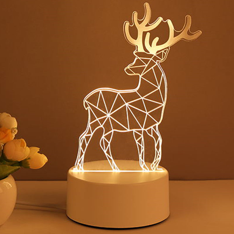 3D Lamp Acrylic USB LED Night Lights - Niche Vista